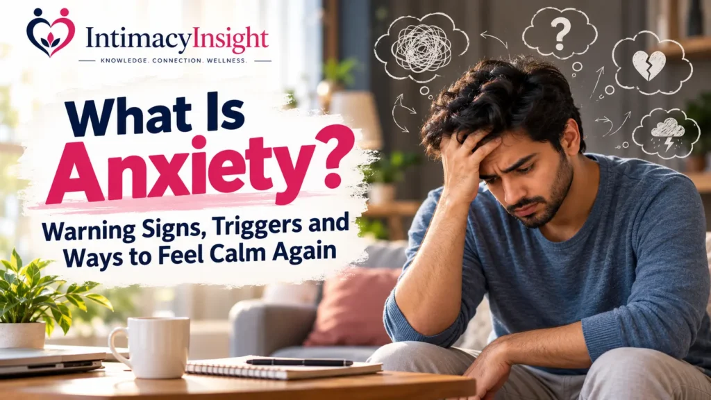 What is anxiety, anxiety warning signs, common triggers and ways to feel calm again